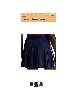 RLX Ralph Lauren Performance Pleated Skort Shorts (view 2)