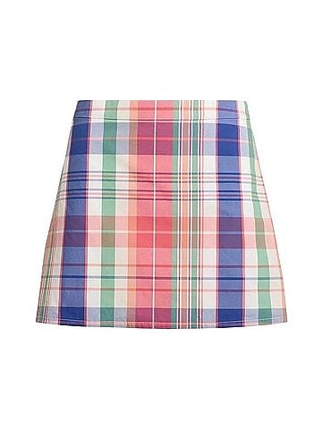 RLX Ralph Lauren Madres Plaid Active Skirt (view 1)