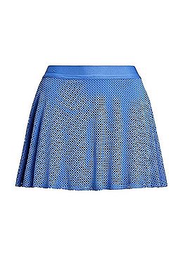 RLX Ralph Lauren Eyelet Flare Interlock Active Skort (view 1)