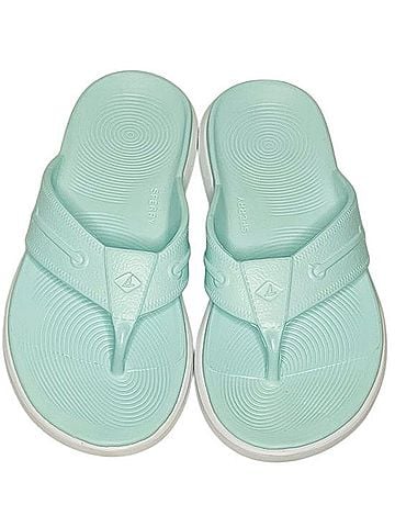 Sperry Top Sider Mint Green Foam Thong Sandals Sandals (view 2)