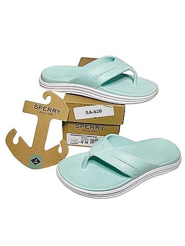 Sperry Top Sider Mint Green Foam Thong Sandals Sandals (view 1)