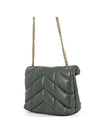 Yves Saint Laurent Yves Saint Laurent Saint Laurent Paris Chain Shoulder Bag, Loulou Puffer Leather, 620333, SAINT LAURENT PARIS; Handbag, PARIS (view 2)
