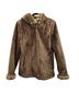 SONOMA life + style 100% Polyester 60% Modacrylic 40% Acrylic Solid Brown Jacket Size M - photo 5