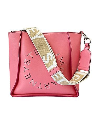 Stella McCartney STELLA McCARTNEY Mini Eco Soft Logo Belt Crossbody Shoulder Bag 700073 W8542 Pink Women's (view 1)