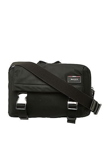 Bally Bally Crossbody Bag, Shoulder Body Handbag, 2-Way, Black Nylon, Women's, BALLY (view 1)