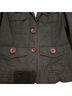 Gap 100% Cotton Solid Green Jacket Size 0X - photo 4