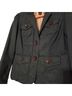 Gap 100% Cotton Solid Green Jacket Size 0X - photo 3
