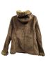 SONOMA life + style 100% Polyester 60% Modacrylic 40% Acrylic Solid Brown Jacket Size M - photo 2