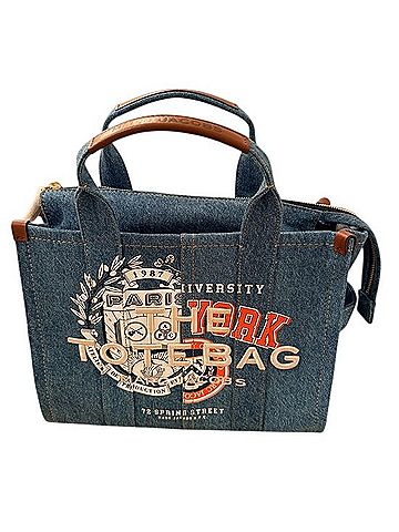 Marc Jacobs Denim Tote Bag Makeup Bag (view 1)