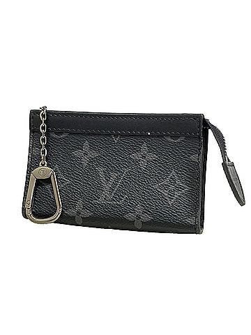 Louis Vuitton Louis Vuitton Monogram Eclipse Pochette Clé Voyage Wallet/Coin Case M82776 Black Men's OP026478 (view 1)