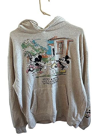 Disney Mickey and Minnie Sweatshirt Sweatshirt (view 1)