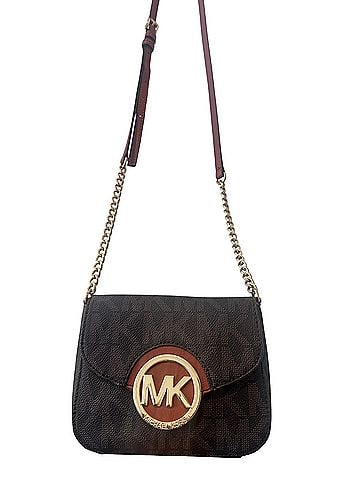 Michael Kors Leather Crossbody Bag (view 1)