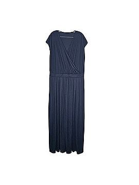 Halara V Neck Short Sleeve Side Pocket Wide Leg Flowy Waffle Casual Jumpsuit Jumpsuit (view 1)