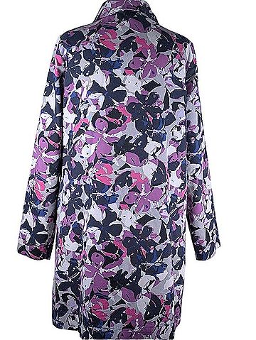 Thakoon for Target Abstract Floral Rain Canvas Trench Coat Trenchcoat (view 2)