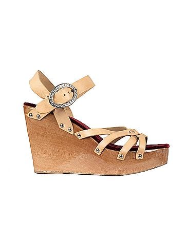 Dolce & Gabbana Dolce &amp; Gabbana Strappy Wedge Heels - '10s (view 1)