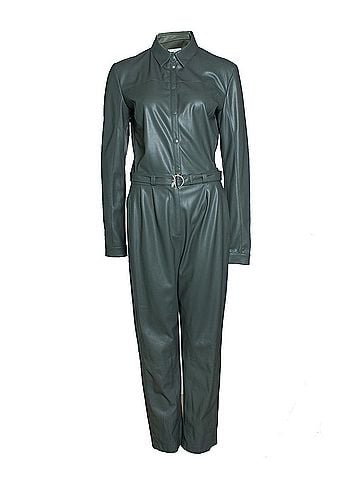 Patrizia Pepe Patrizia Pepe, Imitation leather jumpsuit (view 1)
