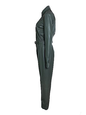 Patrizia Pepe Patrizia Pepe, Imitation leather jumpsuit (view 2)