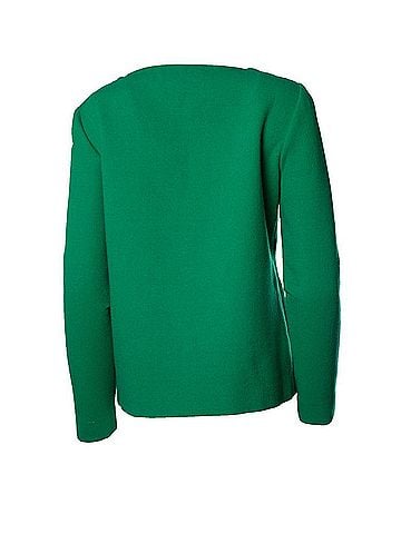 MARNI Marni, green wool top with zippers (view 2)