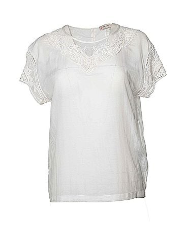 Paul & Joe Paul &amp; Joe, lace embroidered top (view 1)