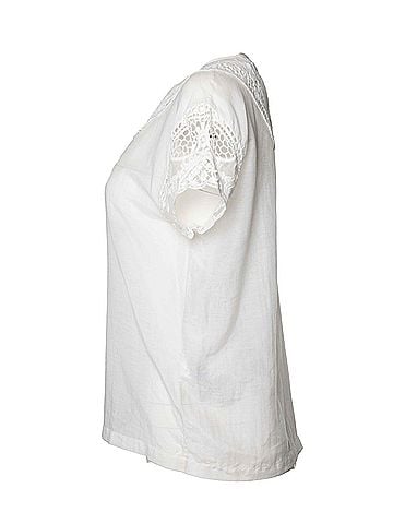 Paul & Joe Paul &amp; Joe, lace embroidered top (view 2)