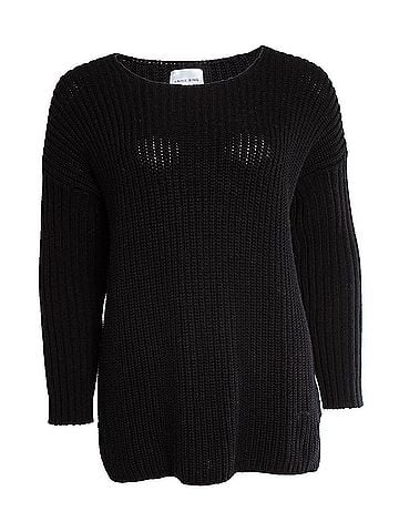 Anine Bing Anine Bing, black knitted sweater (view 1)