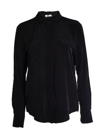 Anine Bing Anine Bing, black shirt with pockets (view 1)
