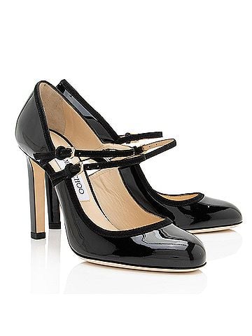 Jimmy Choo Jimmy Choo Patent Leather Micha Mary Jane Pumps - Size 7 / 37 (view 2)