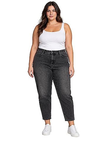Universal Standard Joni High Rise Curve Slim Leg Jeans (view 1)