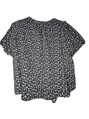 Rose + Olive Short Sleeve Blouse (view 2)