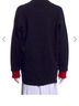 Sandro Black Red Cardigan Size S - photo 3