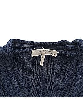 Rag & Bone Cropped V-neck Sweater Pullover Sweater (view 2)