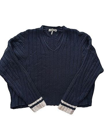 Rag & Bone Cropped V-neck Sweater Pullover Sweater (view 1)