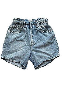 FRAME Denim Elastic Waist Short Denim Shorts (view 1)