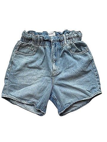 FRAME Denim Elastic Waist Short Denim Shorts (view 1)