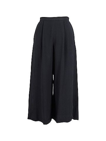 Proenza Schouler Proenza Schouler Crepe Culottes in Black Acetate (view 1)