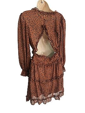 Zesica Cheetah Print Cocktail Dress (view 2)