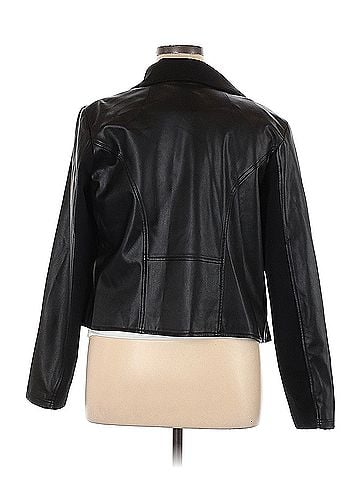 Neiman Marcus Neiman Marcus Faux Leather Jacket (view 2)