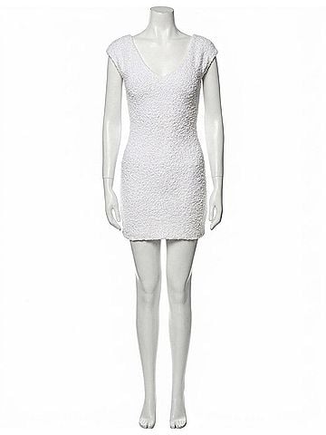 Astr Women's Odelle Bodycon Dress in White (view 1)