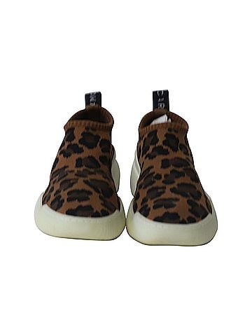 Stella McCartney Stella Mccartney Slip-On Sneakers in Leopard Print Jacquard Knit (view 2)