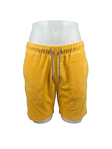 Appaman Boys' Camp Shorts in Gold (view 1)