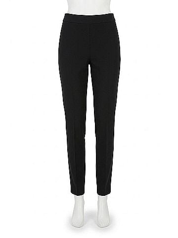 Joseph Ribkoff Pull On Slim Ankle Pants in Black (view 1)