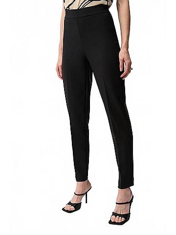 Joseph Ribkoff Pull On Slim Ankle Pants in Black (view 2)