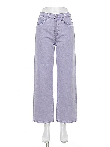 AGOLDE Ren High-Rise Wide-Leg Jeans in Aura (view 1)