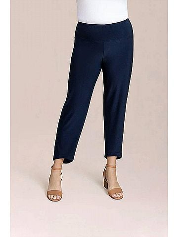 Sympli Drop Ankle Pant in Navy (view 2)
