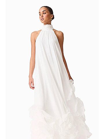 Elliatt Evelin Maxi Gown in White (view 2)