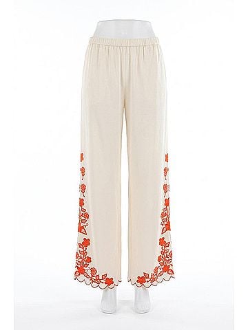 Amanda Uprichard Caroline Pants in Natural Combo (view 1)