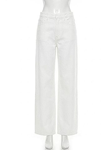 Citizens of Humanity Annina Straight Leg Jeans in Soft White (view 1)