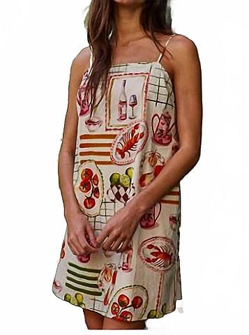 By Together Picnic Date Sleeveless Mini Dress in Light Pink (view 2)