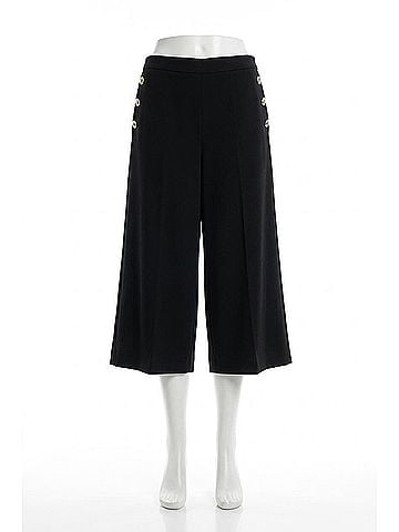 Joseph Ribkoff Pull On Culotte Pants in Black (view 1)