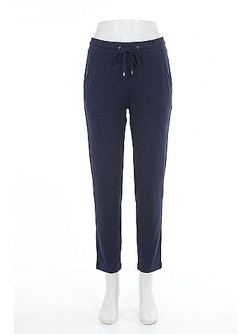 Joseph Ribkoff Silky Knit Pull On Jogger Pants in Indigo (view 1)